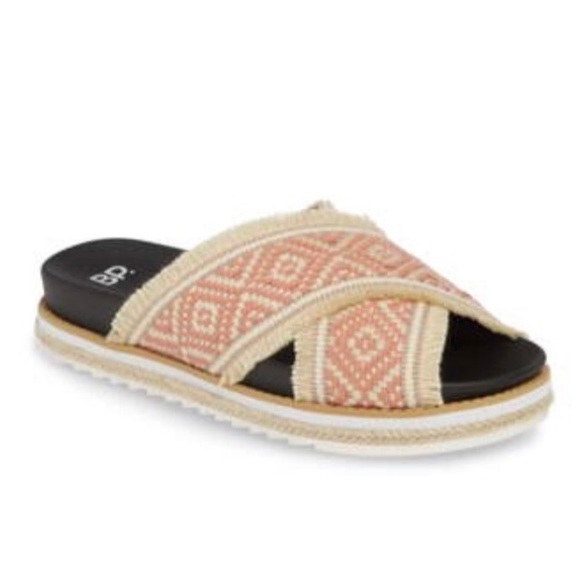boho slide sandals